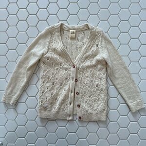 Wildflowers Powder puff cardigan